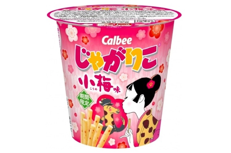 すっぱ旨いじゃがりこ！カルビー×ロッテのコラボ「じゃがりこ 小梅味」が新発売