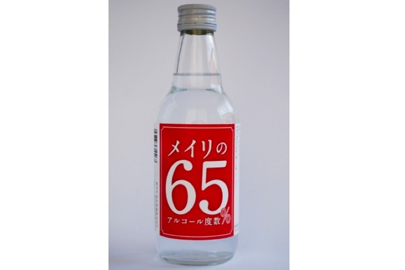 国産ウォッカでアルコール65度！「メイリのウォッカ ６５度」新発売！