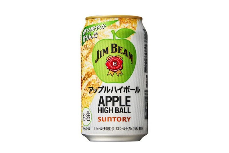 爽快ですっきりとした味わい！「ジムビーム ハイボール缶〈アップルハイボール〉」期間限定発売