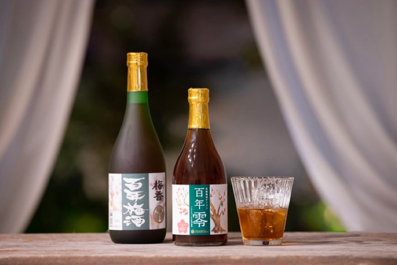 日本一の梅酒に極限まで近付けたノンアル飲料「百年零-ZERO-」販売！