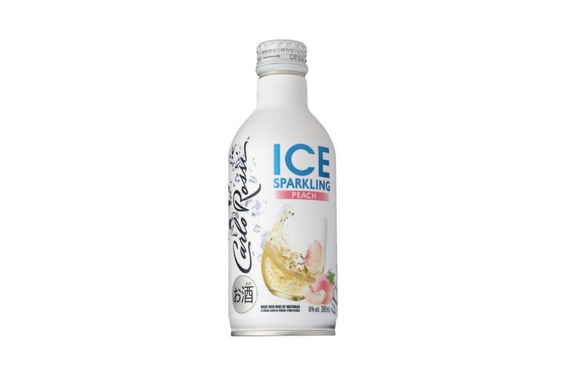 ボトル缶入スパークリング「カルロ ロッシ ＩＣＥ スパークリング ピーチ」期間限定新発売