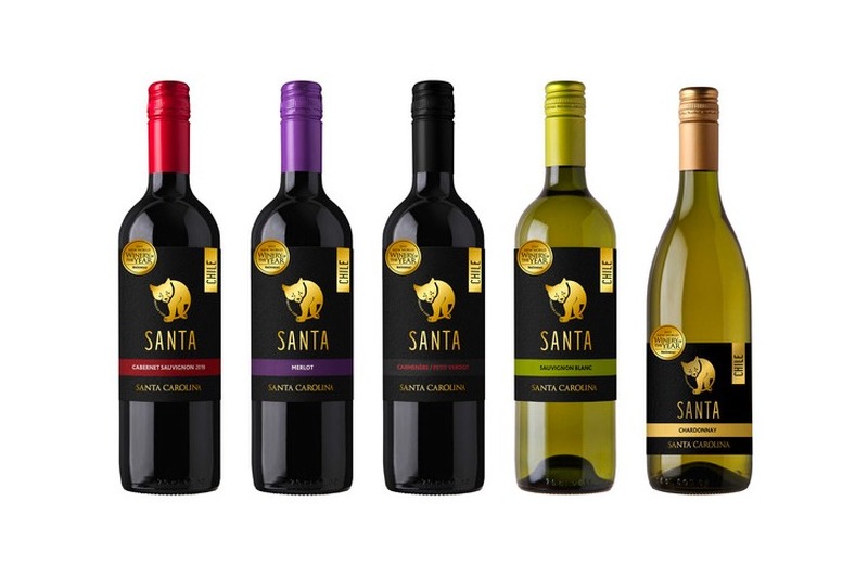 ワイン「サンタ バイ サンタ カロリーナ」5種のリニューアル商品が新発売！