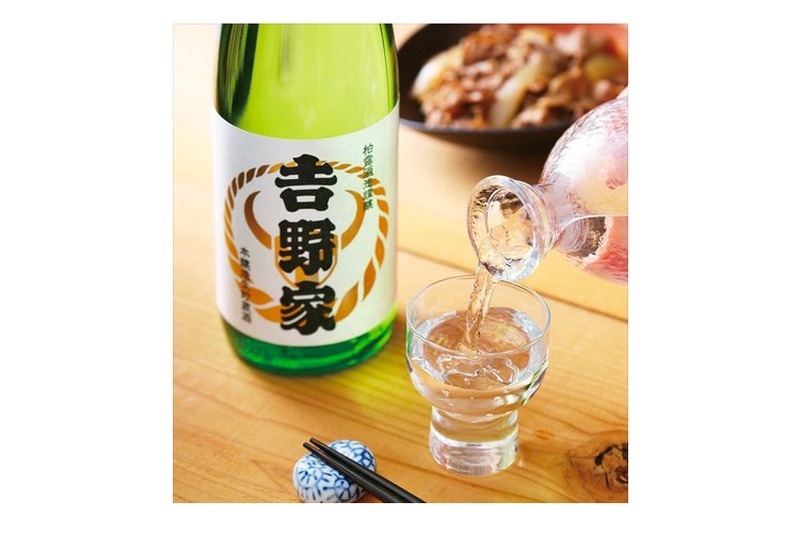 牛皿に合う日本酒「野家　本醸造生貯蔵　柏露酒造謹醸」新発売！