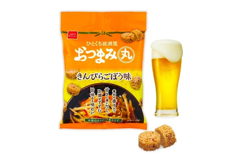 お酒が進む「ひとくち居酒屋おつまみ丸（きんぴらごぼう味）」発売！