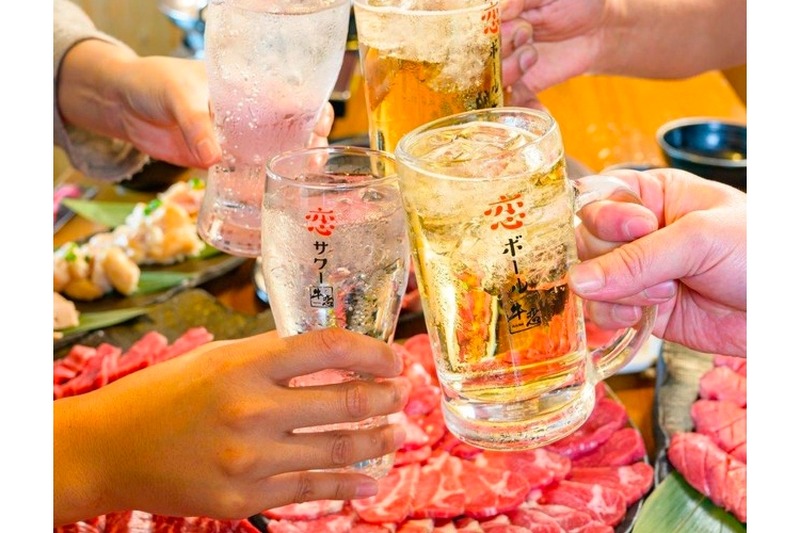 無料でドリンク飲み放題！0円キャンペーン「タダ恋」が「⽜恋」で開催