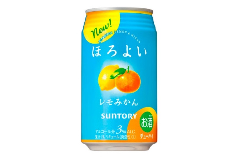 レモンの酸味とみかんの甘み！「ほろよい〈レモみかん〉」が新発売