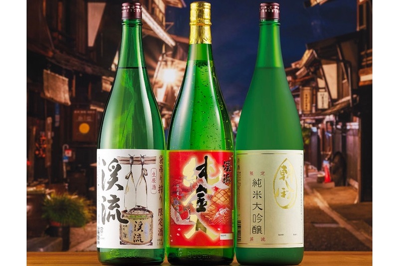 祝い酒にオススメな「渓流 冬季限定飲みくらべ一升瓶3本組」新発売！