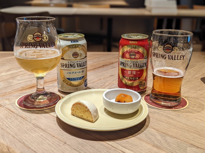 【レビュー】ビール好き必見！新発売のSPRING VALLEY シルクエール＜白＞と合う食事を色々試してみた