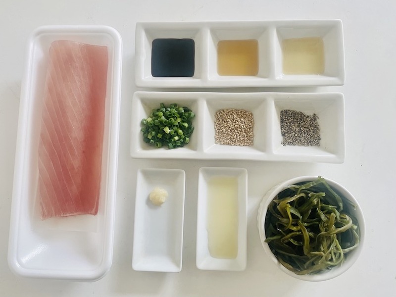 【レシピ】特売の激安マグロが絶品に！簡単美味しい「マグロと茎わかめのポキ」