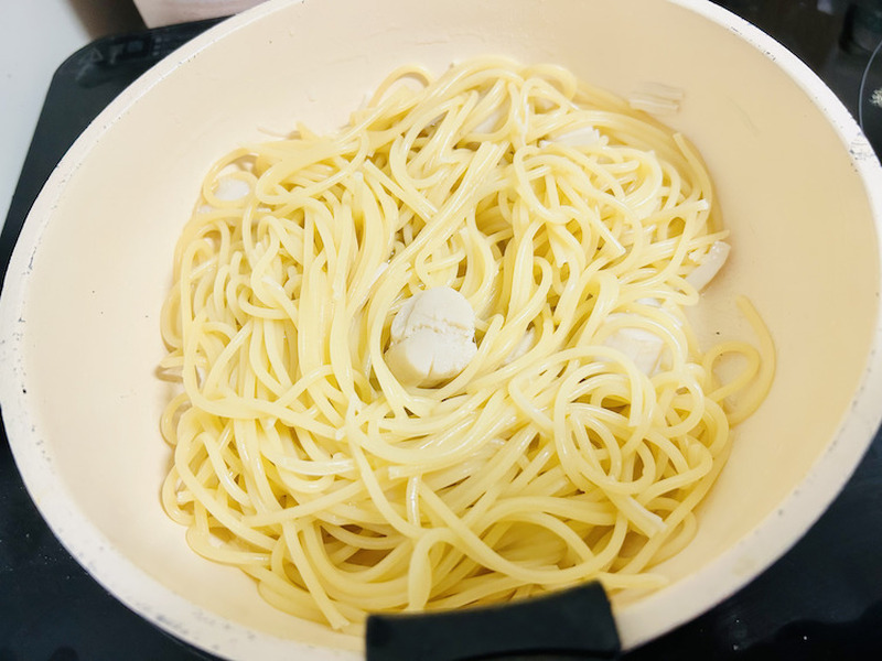 【レシピ】缶詰で作るのに旨い！「ホタテの旨みパスタ」