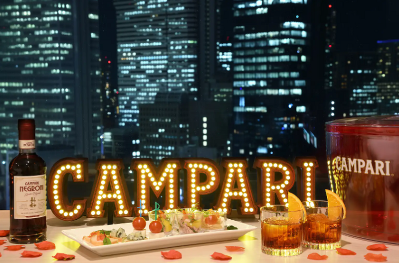 イタリアンリキュール「CAMPARI」と新宿プリンスホテルが期間限定コラボレーション！