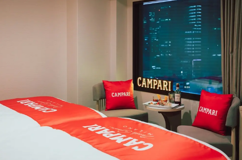 イタリアンリキュール「CAMPARI」と新宿プリンスホテルが期間限定コラボレーション！