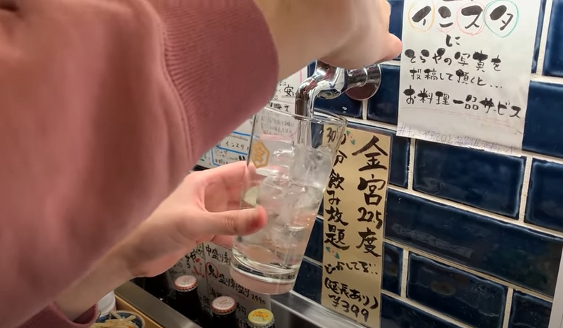 【動画あり】30分399円でキンミヤ飲み放題！コスパ最強海鮮居酒屋「キンミヤ蛇口と海鮮居酒屋 とらや 高田馬場店」に行ってきた