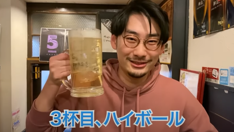 【動画あり】おかわりすればするほどジョッキがデカくなる！？酒飲み歓喜の天ぷら居酒屋「わばる」に行ってきた