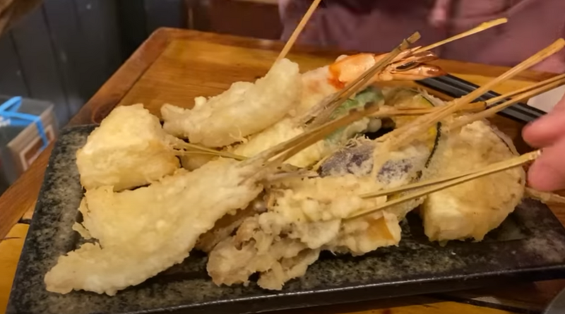 【動画あり】おかわりすればするほどジョッキがデカくなる！？酒飲み歓喜の天ぷら居酒屋「わばる」に行ってきた