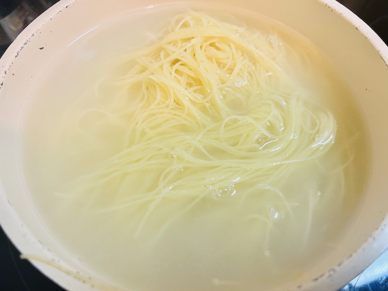 【レシピ】夏のさっぱり〆パスタ！「明太子クリームの冷製カッペリーニ」