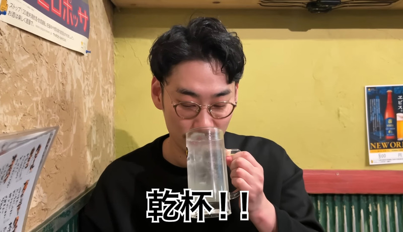 【居酒屋レポ動画】ハイボール＆どて煮で100円！？渋谷「あばらや 別館」に行ってきた