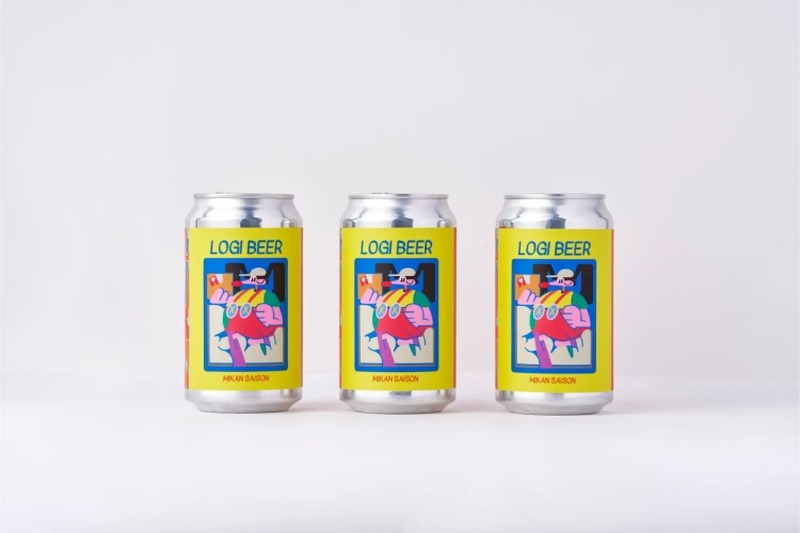 物流業界を労うクラフトビール「LOGI BEER -MIKAN SAISON-」販売！