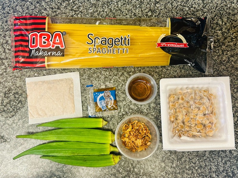 【おつまみレシピ】出汁パック使用で簡単！「納豆とオクラの冷製出汁パスタ」