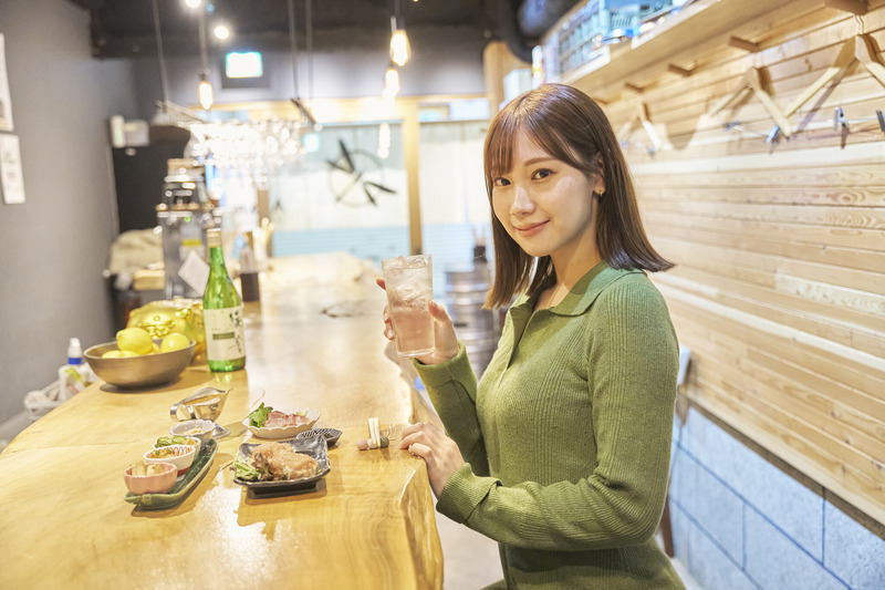 アイドルから日本酒業界へ！元NMB48 高野祐衣が “炭酸で割って美味しい日本酒”『瑞音』を飲みながら語る酒LIFE