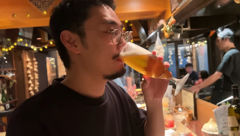 【居酒屋レポ動画】料理にもお酒にもニンニクが使われている！？中野「ニンニクバル ザ・ガーリック中野」に行ってきた