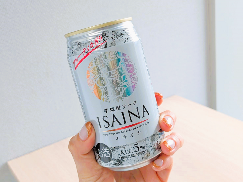 【コンビニでしか買えない！人気の“香り系焼酎”が缶サワーに】「ＩＳＡＩＮＡ」芋焼酎ソーダ5％が新発売