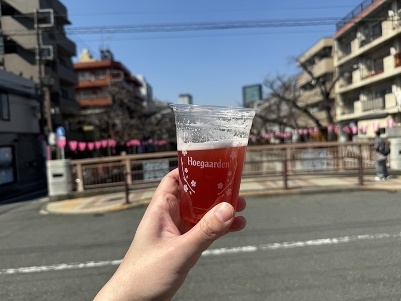【“花見の聖地”で最高のビールが楽しめる！？】「ヒューガルデン とっておきの桜体験」キャンペーンの様子をレポート