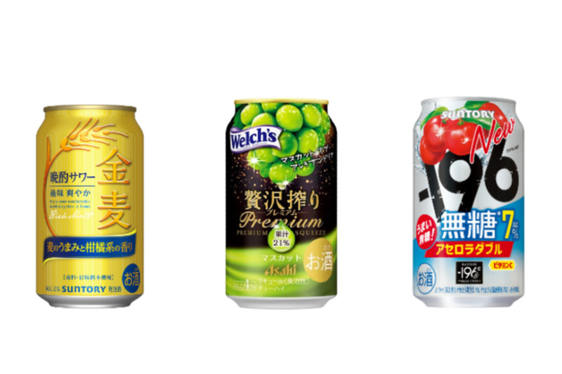 【4/6～4/12】ついに全国発売！話題の“金麦”サワー！今週新発売の注目のお酒商品まとめ
