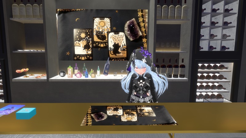 【VRChat内占い館「占いBAR Moonset」オープン！】占い師VTuber華月エアリがプロデュース