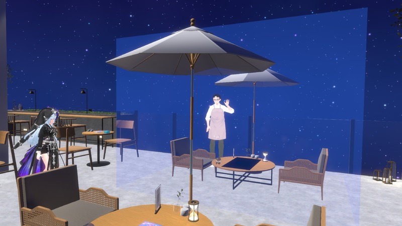 【VRChat内占い館「占いBAR Moonset」オープン！】占い師VTuber華月エアリがプロデュース