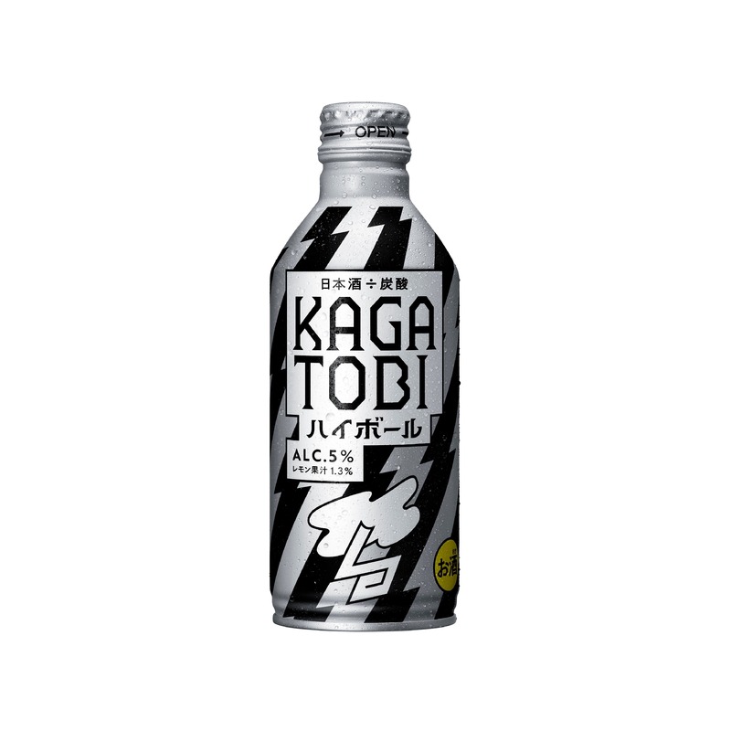 【人気日本酒から初のハイボールが登場！】福光屋「KAGATOBI ハイボール」新発売