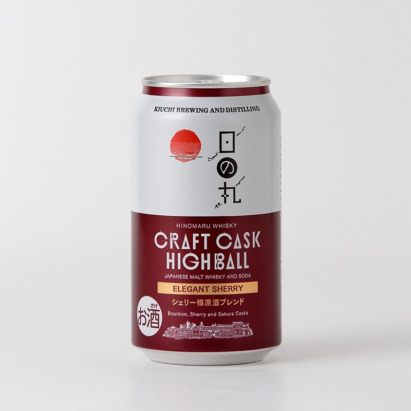 【缶で飲める本格クラフトハイボール！】「日の丸ウイスキー クラフトカスクハイボール エレガントシェリー」数量限定発売