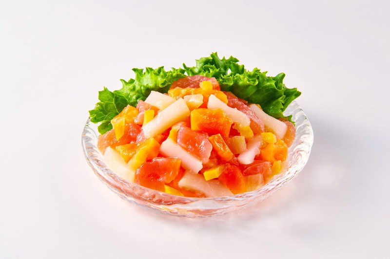 【注目のおつまみが商品化！】海鮮惣菜「レモン香る3種の海鮮ポキ」が販売
