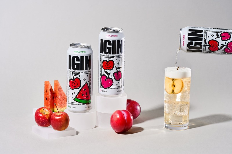 【BTS・JINがアンバサダーの「IGIN」から初登場！】人気の缶チューハイ「IGIN APPLE TONIC」先行発売