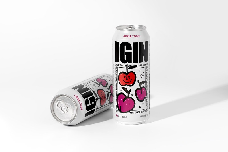 【BTS・JINがアンバサダーの「IGIN」から初登場！】人気の缶チューハイ「IGIN APPLE TONIC」先行発売