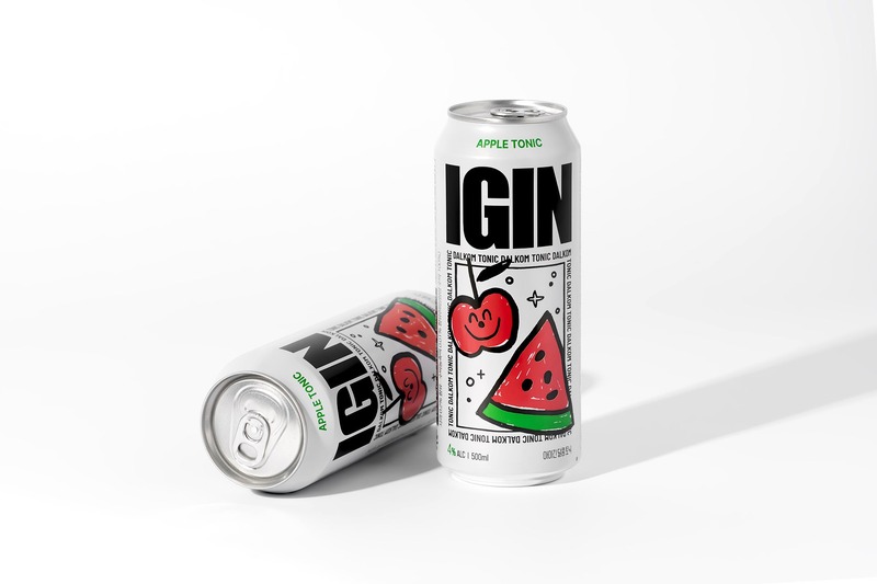【BTS・JINがアンバサダーの「IGIN」から初登場！】人気の缶チューハイ「IGIN APPLE TONIC」先行発売