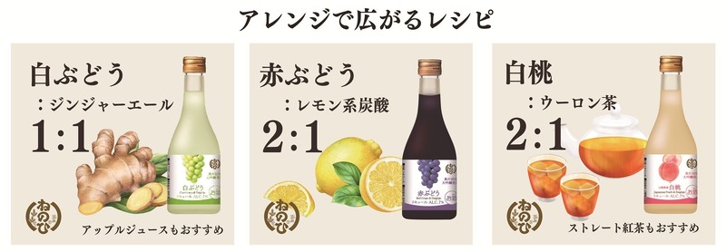 【老舗蔵の大吟醸×こだわりのフルーツ果汁】「ねのひ」のリキュール3種が新発売！