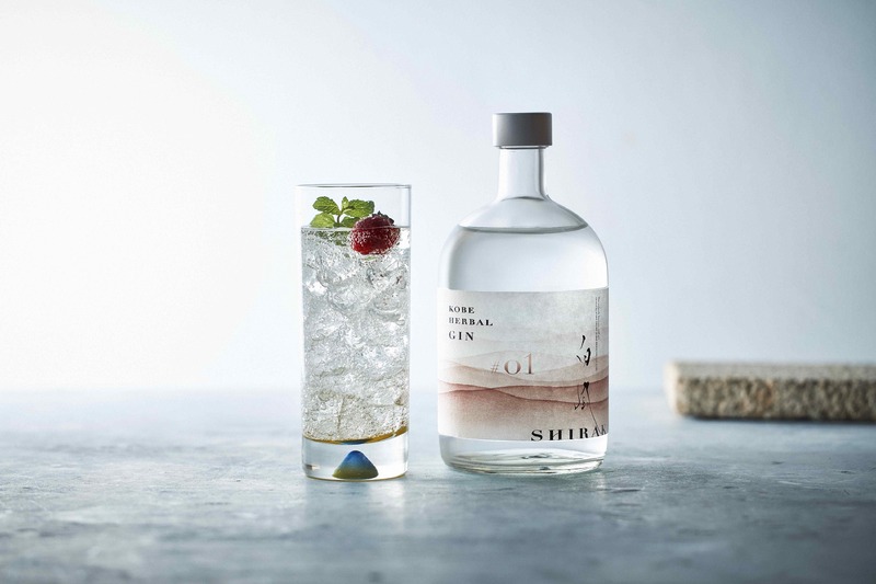 【希少な神戸市特産ボタニカルを使用！】「KOBE HERBAL GIN 白風」2種が全国発売