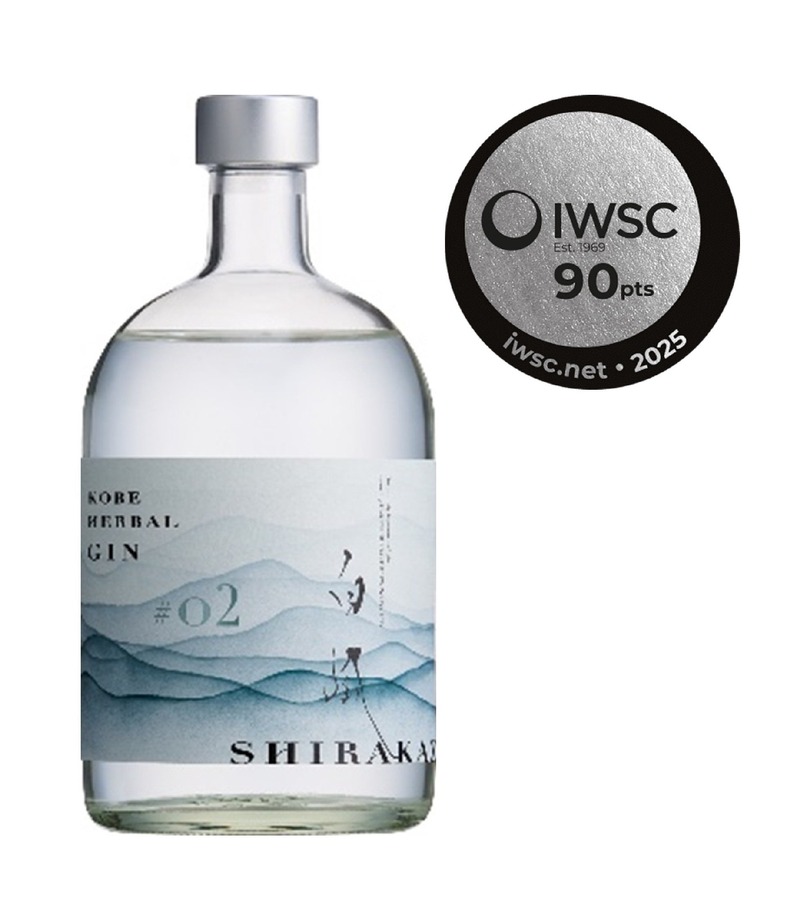 【希少な神戸市特産ボタニカルを使用！】「KOBE HERBAL GIN 白風」2種が全国発売