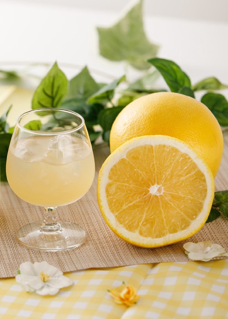 【果汁40%のリキュール！】贅沢に果実を使ったリッチなお酒「國盛　フルリア　グレープフルーツのお酒」新発売
