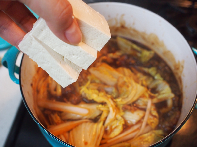 濃厚うまい！20分でこっくり煮込み「赤味噌煮込み豆腐」