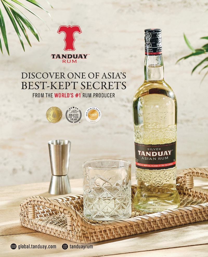 【世界で8年連続ラム酒販売量No.1】フィリピン発のラム酒ブランド「TANDUAY」が日本上陸！