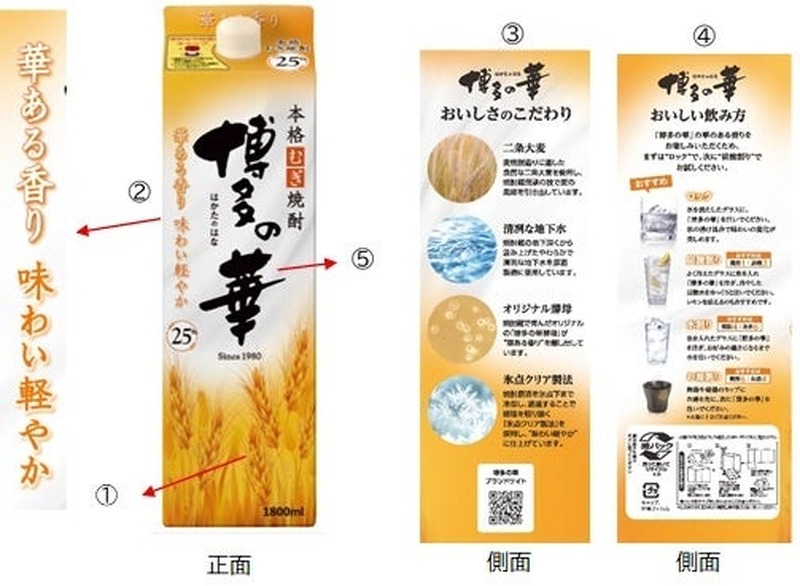 【焼酎ブランド「博多の華」45周年記念！】本格焼酎「博多の華 むぎ」のリニューアルなどを実施