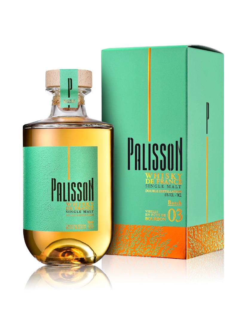 【日本で初販売のフランス産高級シングルモルト・ウイスキー！】「PALISSON」3アイテム新登場