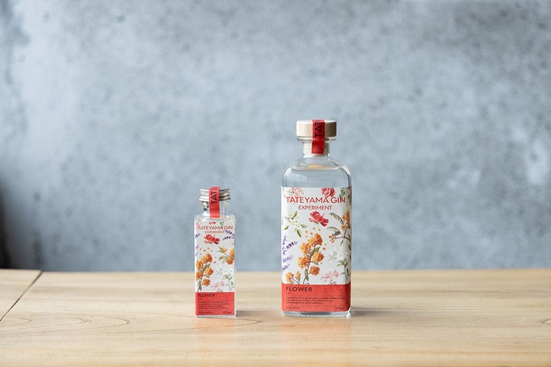【5種の花が香る！新たなクラフトジン】「TATEYAMA GIN EXPERIMENT FLOWER -花束-」が発売