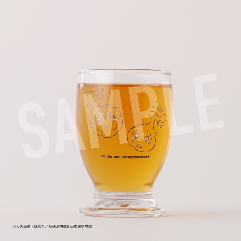 【炎炎ノ消防隊の特殊消防隊をイメージした梅酒×オリジナルグラス！】「炎炎ノ消防隊 参ノ章 -グラス付き梅酒セット-」販売