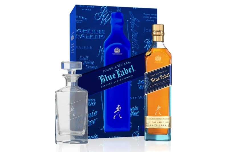 【限定ギフト！】「ジョニーウォーカー ブルーラベル オリジナルデキャンタ付き　ギフトボックス」数量限定で発売