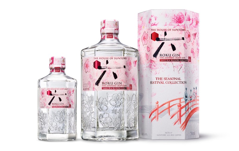【桜餅のようなジン！？】「サントリージャパニーズクラフトジン ＲＯＫＵ〈六〉ＳＡＫＵＲＡ ＢＬＯＯＭ ＥＤＩＴＩＯＮ」新発売