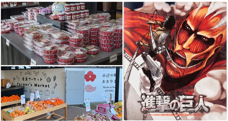 【初回販売特典付き「進撃の巨人梅酒」も販売！】博多駅で「日田、まるごと。― おおやま夢工房 つばめマルシェ」開催