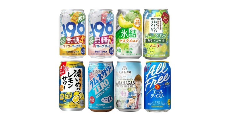 【4/26～5/2】果実感あふれるフルーティ系から本格ハイボールまで！今週発売の注目のお酒新商品まとめ